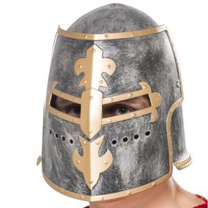 Medieval Crusader Fancy Dress Helmet 