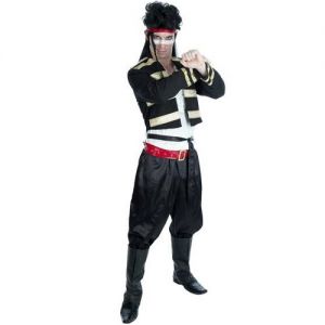 Mens 80s New Romantic Ant Fancy Dress Costume