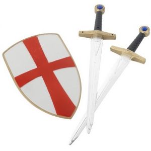 Boys Crusader Shield & Sword Set
