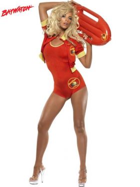 Ladies Fancy Dress - Baywatch Lifeguard Costume
