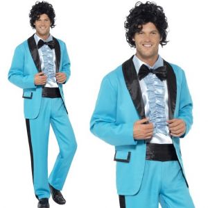 Mens 80s Prom King Singer Costume