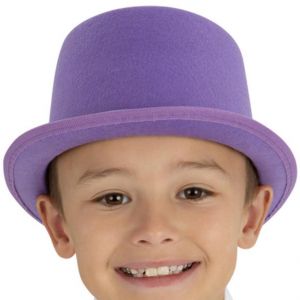 Purple Childs Top Hat