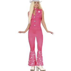 Ladies Pink Country Girl Doll Costume