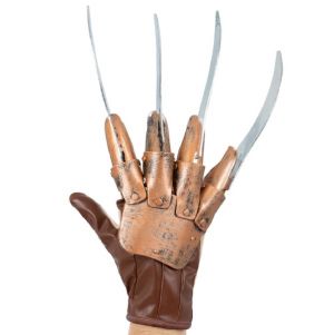 Adult Deluxe Licensed Halloween Freddy Krueger Glove