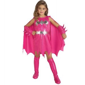 Girls Licensed Pink Batgirl Costume