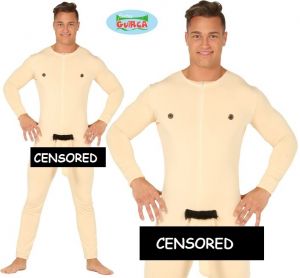 Mens Naked Man Stag Night Costume