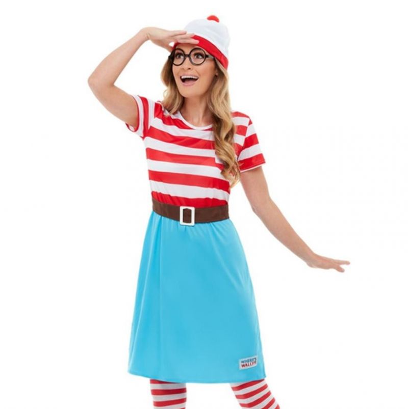 Wheres Wally Female Fancy Dress Costume Wonderland Party | lupon.gov.ph