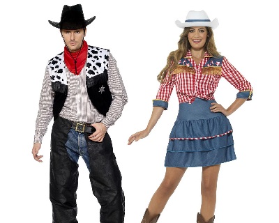 cowboys and western fancy dress costumes